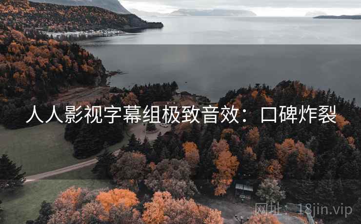 人人影视字幕组极致音效：口碑炸裂